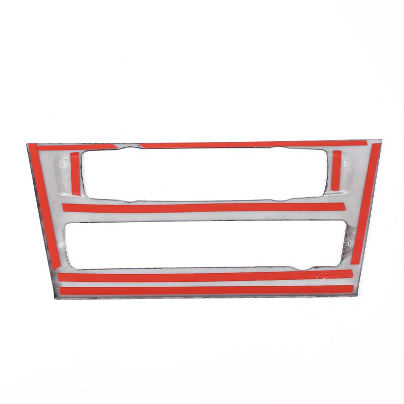 Car Central Control Air Conditioning Button CD Decoration Panel Trim Cover For BMW X3 X4 F25 F26 2011-2017 Interior