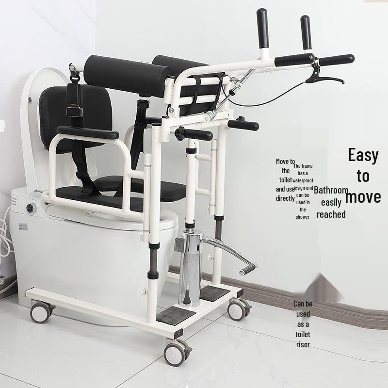 Hydraulic Lift Transfer Device for Bedridden or Paralyzed Elderly Patients