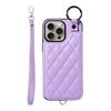 Porta Anelli Carte Slot Portafoglio Custodia in Pelle per iPhone 16 Pro Max 15 14 Plus 13 12 11 SE2022 Cinturino a Mano Tasca Borsa Custodia Profumata