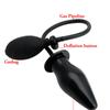 Aufblasbarer Analplug-Simulationspenis, aufblasbares Penis-Analplug-Massagegerät