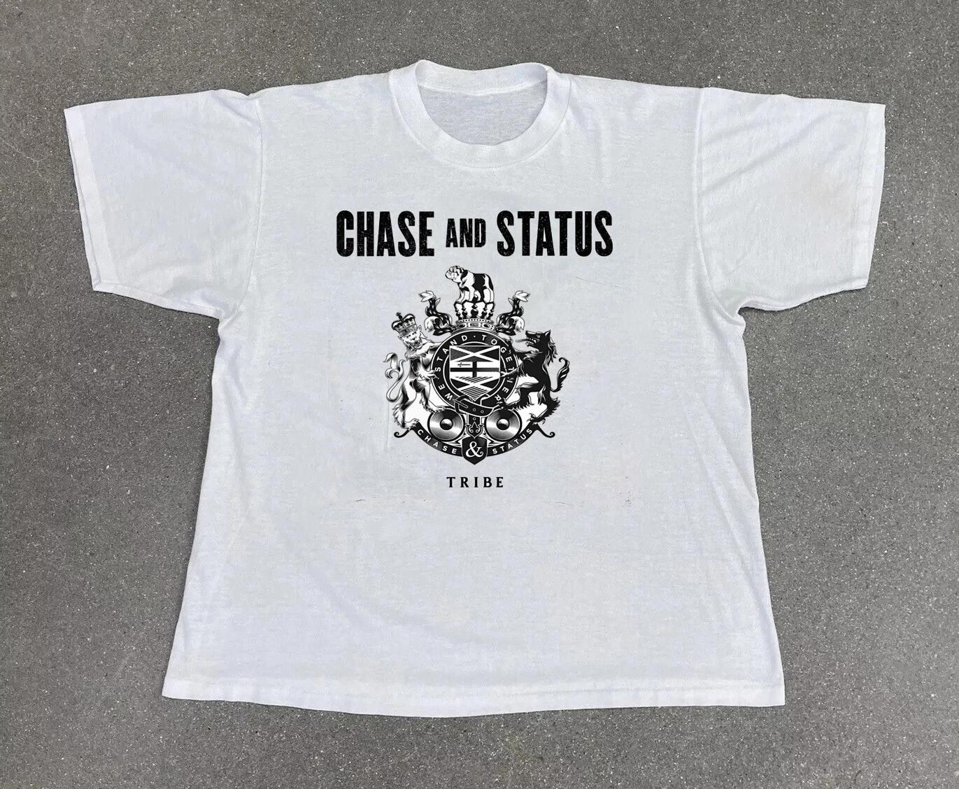 

Футболка унисекс Chase & Status Band Tribe Album Tour 100% Хлопок Мужские Футболки Топ S - 5XL 2F1503 4XL