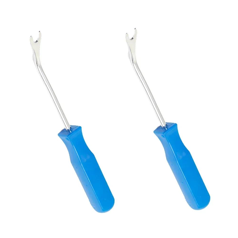 1/2/4Pcs Car Door Interior Trim Clip Panel Upholstery Fastener Clip Remover Tool Screwdriver Nail Puller E7CA Car Repair Tool