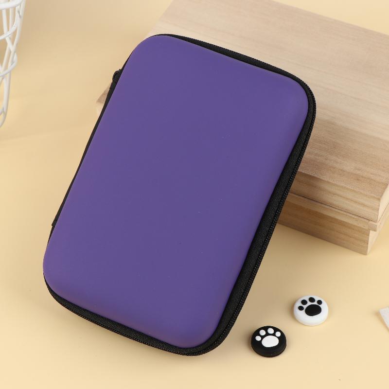For R35S/R36S Game Console Storage Bag Portable Eva Hard Protective Case Game Console Accessory Storage Bags Carry Case