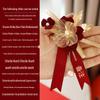 Complete Wedding Corsage Set for Groom, Bride, and Parents: Boutonniere and Brooch Collection for a Perfect Ceremony