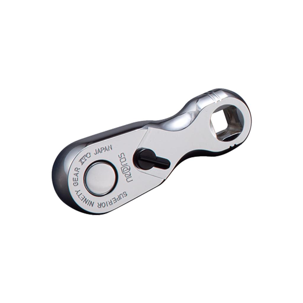 Kyoto Machine Tool Nepros Stubby Ratchet Handle NBR390AH (KTC) 9.5 Sq.