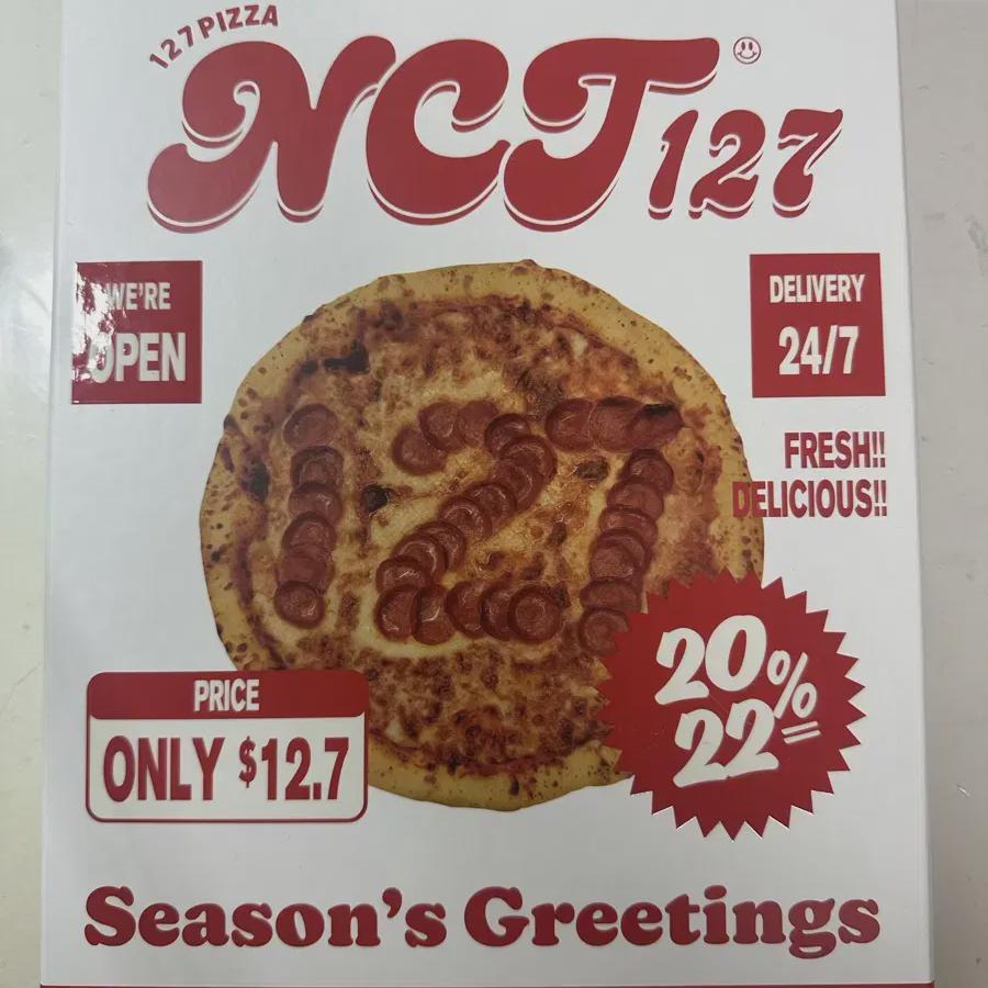 

NCT 127 Пицца Новогодние поздравления Продажа