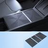 3pcs Silicone Central Control Panel Mat Wear-resistance Anti-slip Center Console Cover for Tesla Model 3/Y Juniper Launch 2025