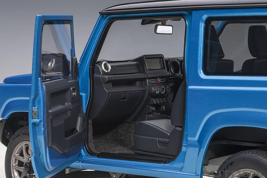 AUTOart Suzuki Jimny Blue Roof Produs Finisat 78502 1/18 (JB64) metalizat/negru