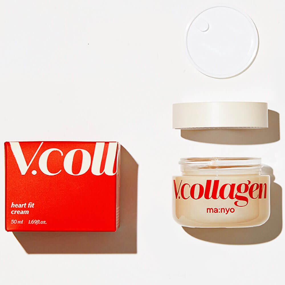 MANYO FACTORY V Collagen Heart Fit Cream 50ml / Nourishing, Moisturizing, Korean Cosmetics, Kbeauty