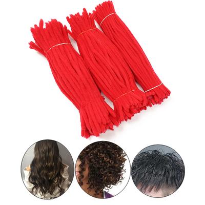 100ks/balení Afro Hair Perm Tyčinky Malé vlnité Načechrané Kukuřičné Perm Rollers Natáčky Bar Wild kudrnaté vlasy Maker Tools