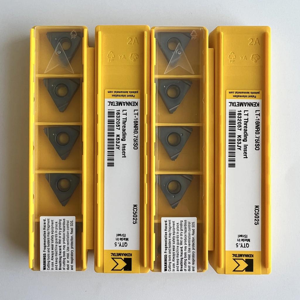 KENNAMETEL / LT-16NR0.75ISO KC5025  / Original carbide blade 10 Pcs