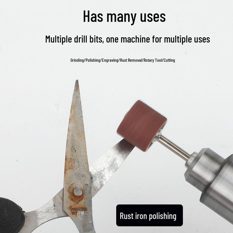 Mini Handheld Electric Drill & Grinder - Low Power Tool for Precision Hole Punching