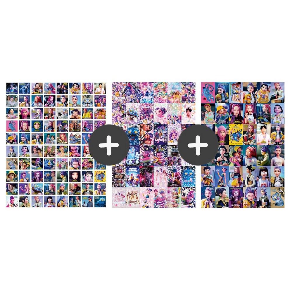 K-pop Demon Hunters 152pcs Domusong Sticker Purikura Photocard Kadehen Photocard