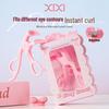 Xixi Frameless Wide-Angle Eyelash Curler: Natural Curl, Long-Lasting Set, Pinch-Free Eyelash Tool for Makeup Artists.