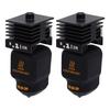 2PCS Hot End Fit for Bambu Lab H2S 3D Printer 0.4mm Nozzle Hotend Kit with 4 Silicone Sleeves