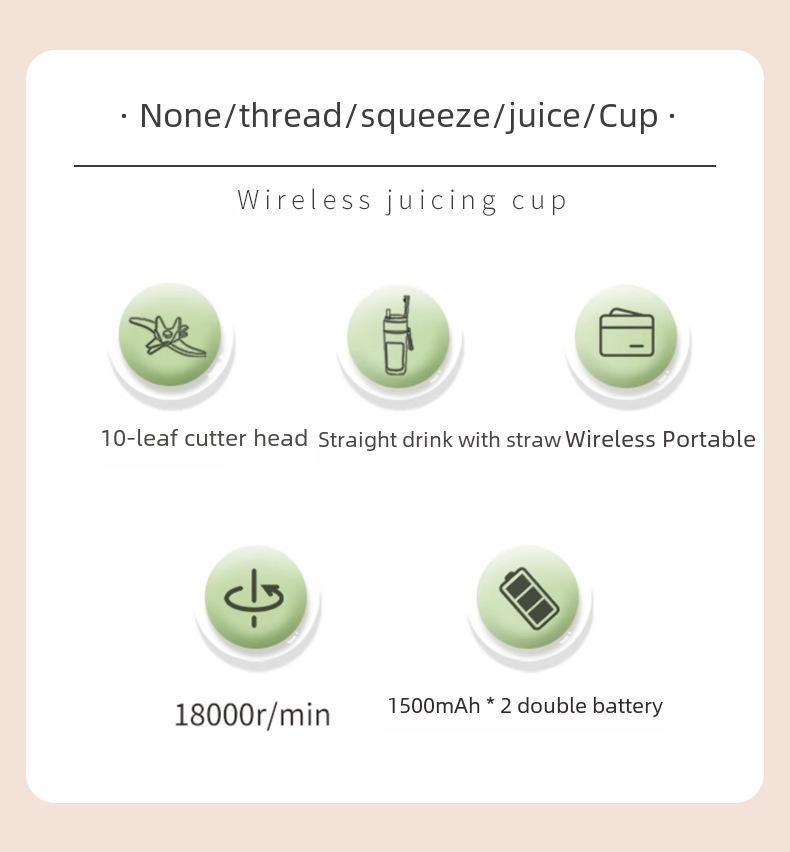 Portable Mini USB Electric Juicer Cup