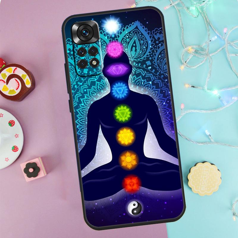 

Mandala Chakra Insist Yoga Case For Xiaomi Redmi Note 14 13 12 11 10 9 Pro 9S 10S 11S 12S Redmi 10C 12C 13C 14C Cover Redmi Note 13ProPlus