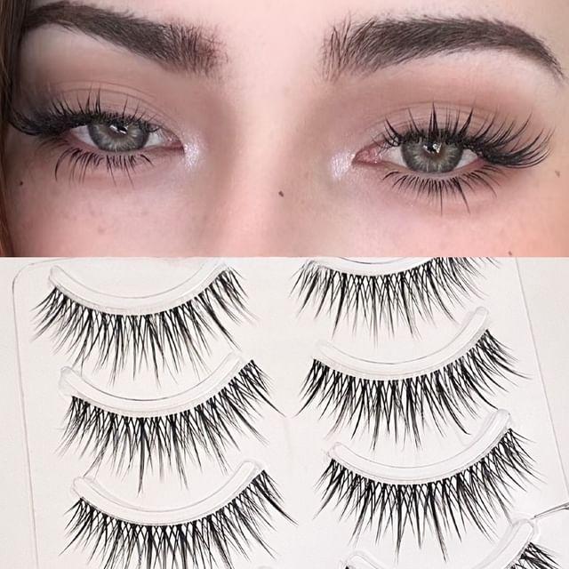 denivyse - Dense Multipack False Eyelashes Black - One Size