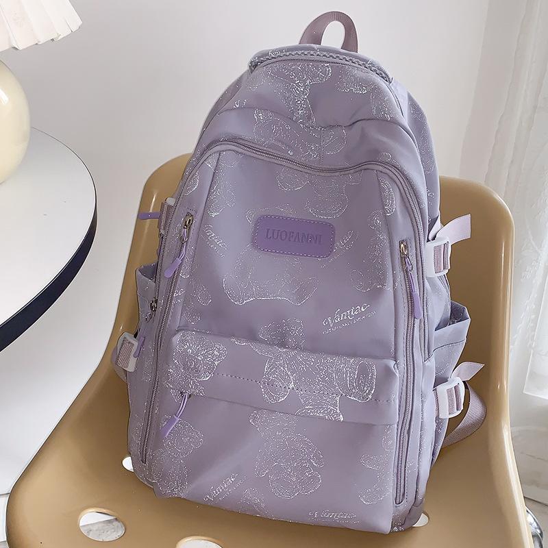 Children's Schoolbags Elementary School Girls High Value Large Capacity Printed Backpacks for Junior High School Students