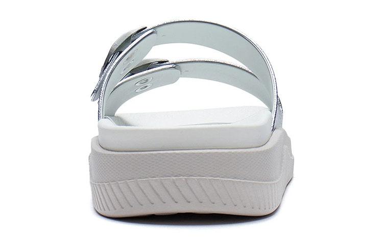 Women's Slippers Li-Ning Li Ning Clap EVA Slide Slippers Women's Silver