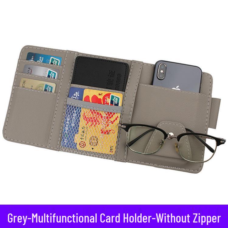 

Органайзер-клипса на солнцезащитный козырек автомобиля - Сумка для хранения и декоративная накладка