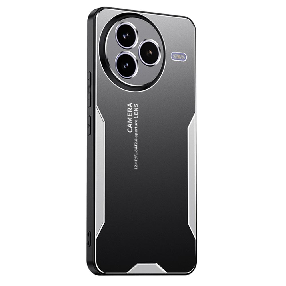 

For Xiaomi Civi 5 Pro 5G Phone Case Aluminium Alloy TPU PC Back Cover Silver