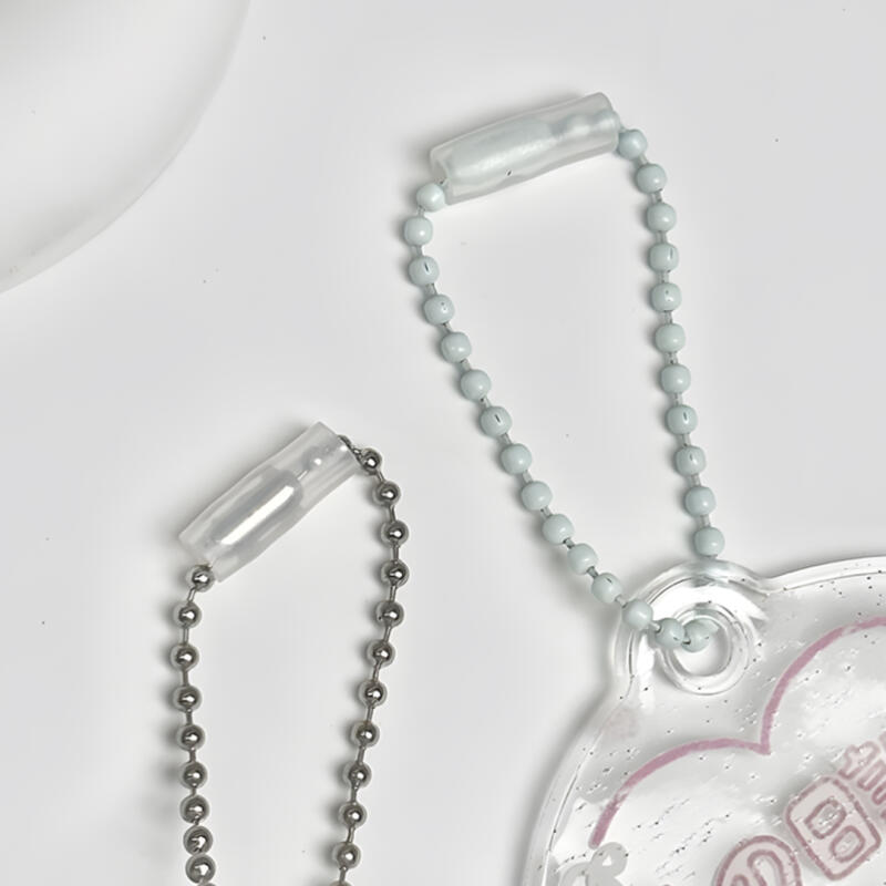 Kugelketten-Sicherheitskappe 10 Stück Schlüsselanhänger Hundemarken-Schutzkappe Verlustschutz Schlüssel