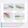Ozark Anti-Snag Micro Jig Head Soft Bait Hook for Universal Outdoor Fishing