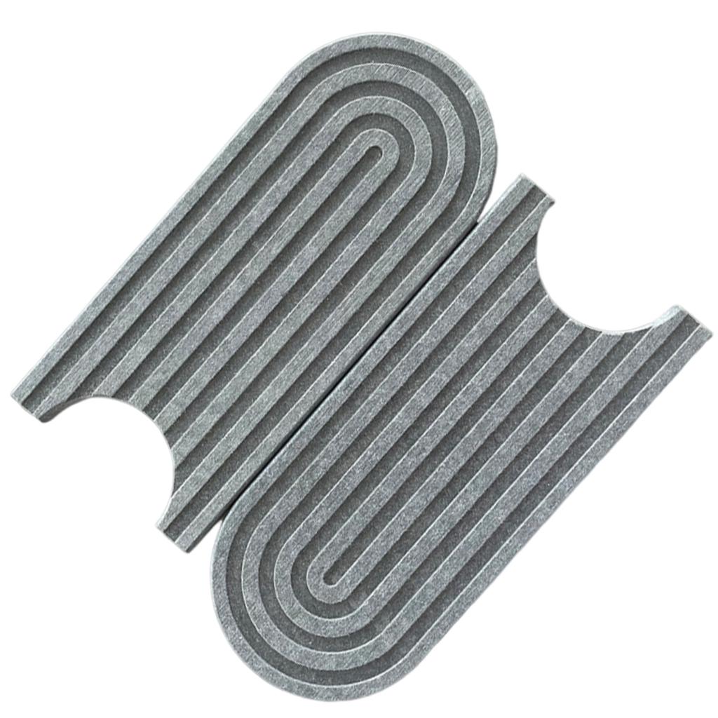 Faucet Mat for Kitchen Sink Water Absorbent Stone Sink Tray Fast Drying Sink Faucet Diatomite Mat for Bathroom Counter