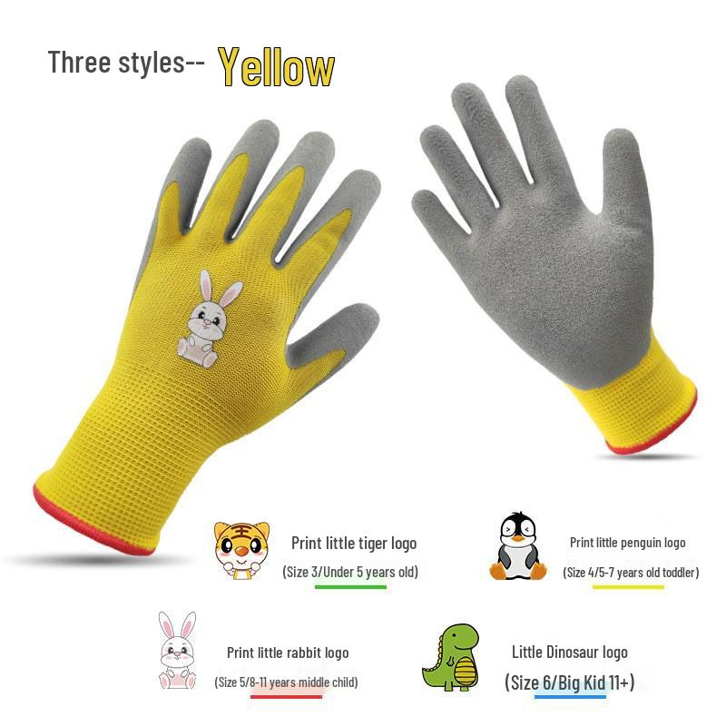 Tear-Resistant Cowhide Anti-Scratch and Bite Gloves for Pet Handling and Grooming