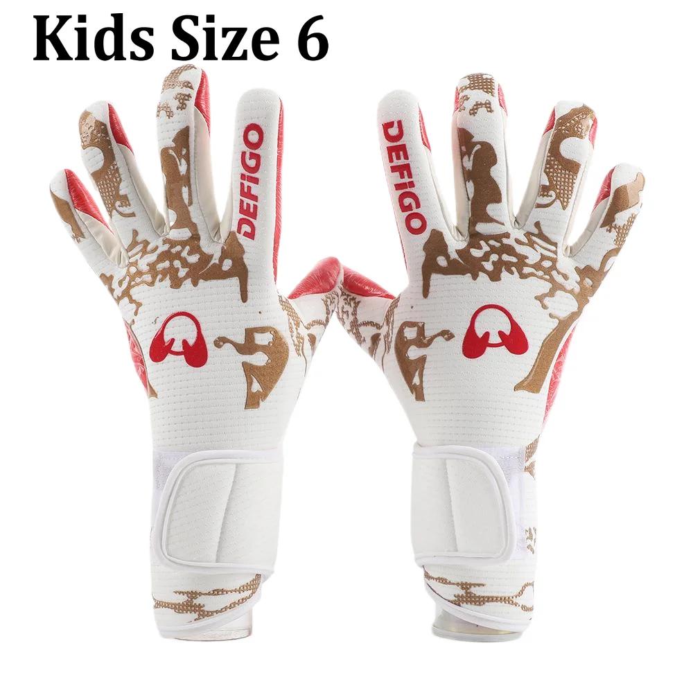 Goalie Gloves Latex Soccer Goalie Goalkeeper Gloves Anti-slip Thicken Football Glove Protection Goalkeep Gloves Soccer Equipment