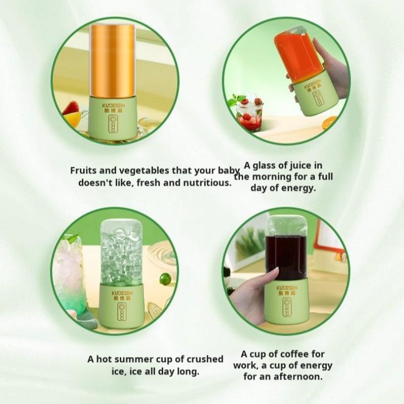 Portable Juicer Electric Juicer Blender Usb Mini Fruit Mixers Crushed Ice Juicer Outdoor Rechargea Electric Fruit Juice Machine