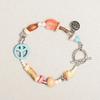 Peace Mark Symbol Bracelet Turquoise