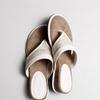New Style Women's Shoes Soft-soled Wedge Heel Flip-flops