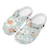 Allover Print EVA Clogs Men Women Lightweight Breathable Slip On Casual Shoes Soft Sole Summer Sandals Lightweight Daily Wear