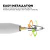 AHASTYLE WG155 Wear Resistant Tips for Apple Pencil Pro/Pencil (USB-C)/2nd/1st Generation Replacement Nibs