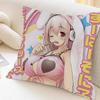 Super S-Sonico Manga Anime Personalized Picture Text Home Decorative Pillows Household Gifts 45X45Cm
