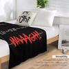Ork WAAGH Decision Chart (Decishun Fingy!) Throw Blanket Multi-Purpose Hair Blanket
