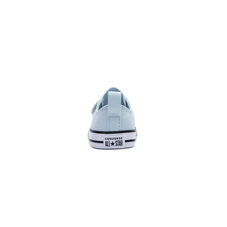Converse Chuck Taylor All Star EasyOn Low TD Heart Strap Baby Sneakers Blue Winter-Slay-Blue White A08380C