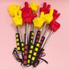 Stainless Steel Finger Reading Sticks Telescopic Rod Finger Design Teaching Stick Educational Learning Toys Students 1/2PCS