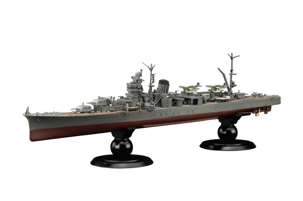 Imperial Navy Series Japanese Navy Light Cruiser Noshiro Full Hull Model Plastic Model 1/700 No.49