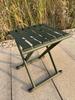 Large Portable Folding Thickened Metal Stool for Outdoor, Fishing, or Picnic Use.