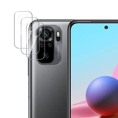 Set of 3 Tempered Glass Camera Protectors for Redmi Note 10 4G