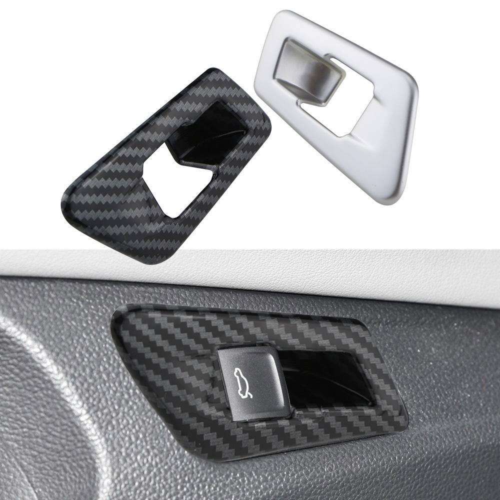 For Volkswagen VW T-roc Troc 2018 2019 2020 2021 2022 2023 LHD Trunk Tailgate Open Switch Button Sticker Trim Cover Accessories