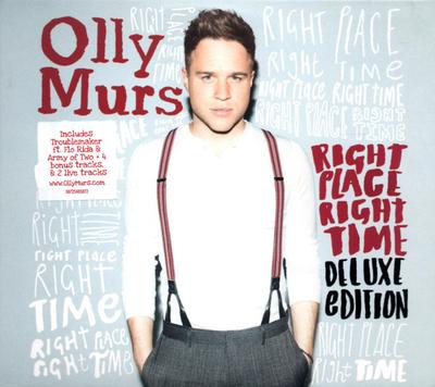 CD OLLY MURS - Right Place Right Time: Deluxe Edit 88725485872 Syco Music 2012 UK Rock Used
