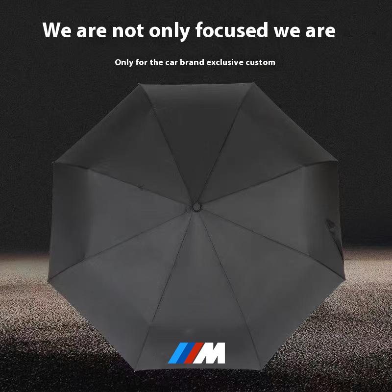 TFLB8 Car Automatic Folding Windproof Sunshade Umbrella For BMW M X1 X3 X4 X5 X6 X7 F10 F15 F25 F30 F85 E36 E39 E46 E87 E90 G20 G30