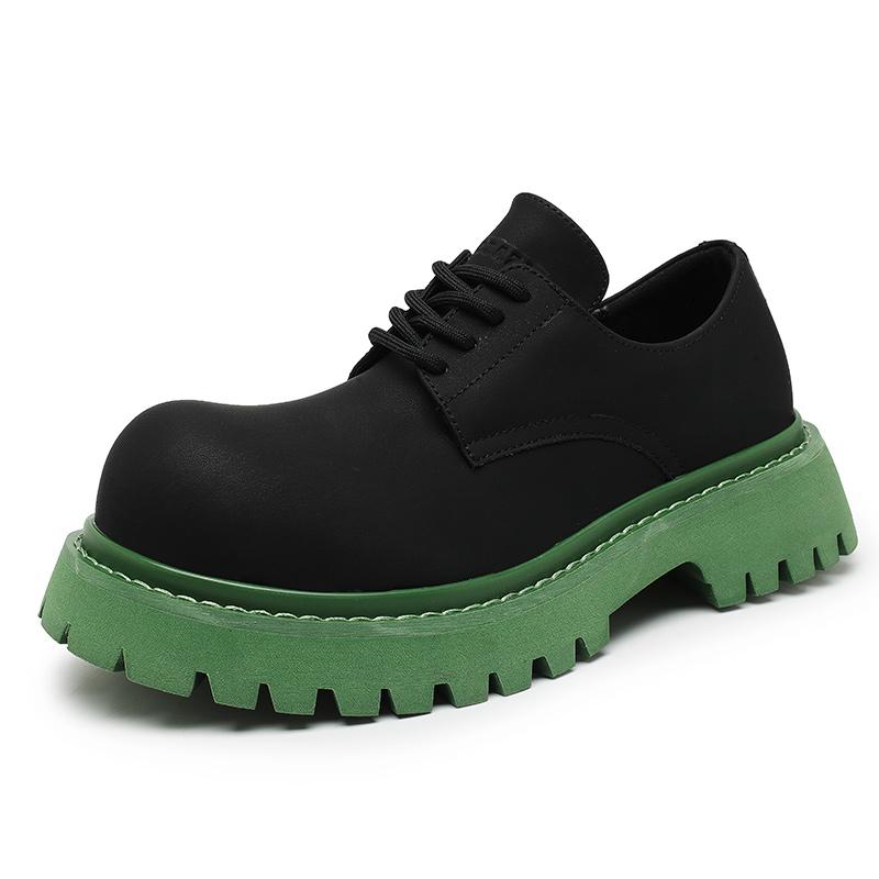 Fashion Designer style trendy men's and women's high-quality leather shoes  White men and women outdoors party Shoes Thick bottom