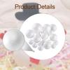 Mixed Size Foam Balls for Crafting Polystyrene DIY Foam Balls for Holiday Decoration & Christmas Art Projects Fun Arts Modeling