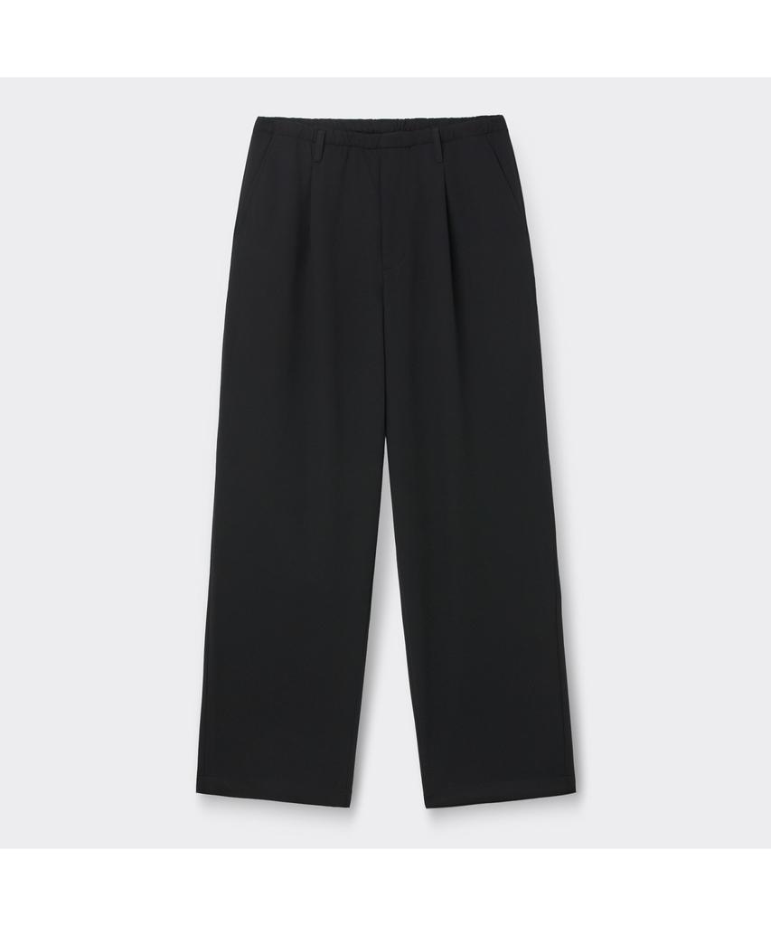 Keoseuuteommellou Black Drawstring Pants Cwpam26323Bkx