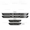 For Xpeng G9 G6  Car Door Sill Protector Scuff Plate Accessories Pedal Styling Stickers Auto Threshold Cover Parts